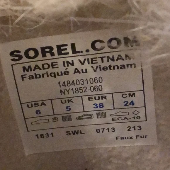 Genuine Sorel Joan of Arctic winter boots- grey suede W sz 6 Very good condition - Picture 6 of 8